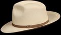 Tan half inch Leather hat band